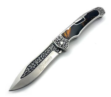 Columbia Company B-3154-B işlemeli çakı bıçak